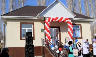 Ала-Бука:  1-Май айылында медициналык жаңы имарат курулду