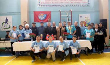 ЭАУда ПРОФЕССОР-ОКУТУУЧУЛАР КУРАМЫНЫН ЖАНА КЫЗМАТКЕРЛЕРДИН СПАРТАКИАДАСЫ САЛТАНАТТУУ ТҮРДӨ ЖАБЫЛДЫ