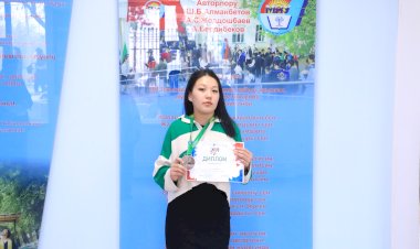 ЭАУнун студенти Аруке Акибаева мелдеште ийгилик жаратты
