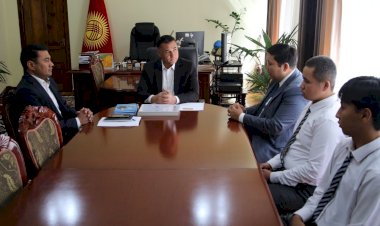 Алдыңкы окуучулар облус башчынын кабылдоосунда