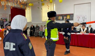 Жалал-Абадда «жол кыймылынын жаш тескөөчүсү» сынагы өткөрүлдү