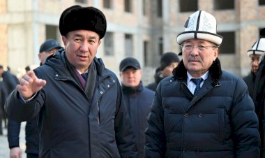 МинКаб төрагасы А.Касымалиев курулуп жаткан ипотекалык турак жайлардан кабар алды