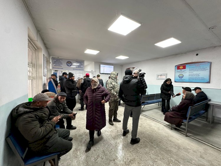 «Түнкү 2-3тө келип кезекке турушат» Жалал-Абадда транспорт каражаттарын каттоо бөлүмүндөгү эрежелерге өзгөртүүлөр киргизилет