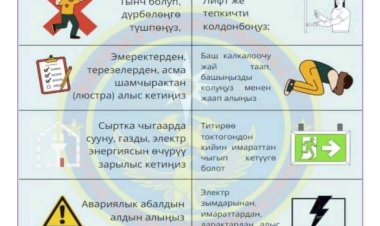 Жер титирөө катталган учурда кандай амалдарды аткаруу керек экенин адистер эскертет!