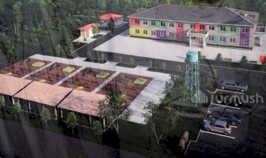 Аксыда 100 орундуу балдар бакчасынын курулушу башталды