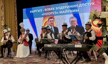 Жалал-Абадда Нооруз майрамына арналган кыргыз-өзбек достук концерти болду