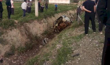 Бишкек-Ош унаа жолунда «Деу Матиз» унаасы кырсыкка кабылып, эки киши бейтапканага кайрылган