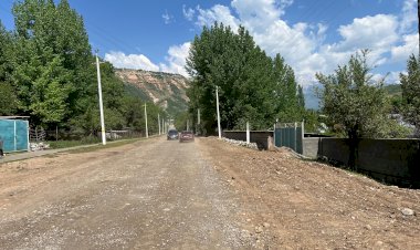 Базар-Коргон-Арстанбап унаа жолу оңдолуп жатат