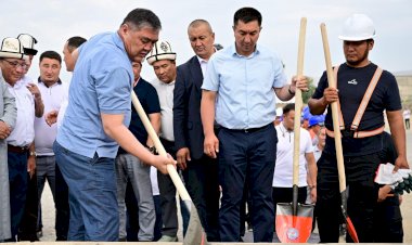 Жалал-Абадда 5200 орунга ылайыкташкан заманбап спорт сарайынын курулушу башталды