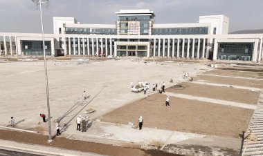 Облус жетекчиси  жаңы административдик имаратта уюштурулган ишембиликке катышты