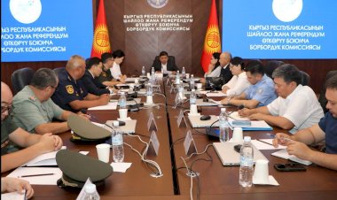 КР БШК төрагасы айрым категориядагы жарандардын добуш берүү укугун камсыздоо маселеси боюнча мамлекеттик органдардын өкүлдөрү менен жолугушуу өткөрдү