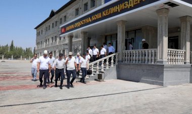 МинКаб төрагасы А. Касымалиев Жалал-Абадда курулуш жүрүп жаткан обьекттерден кабар алды