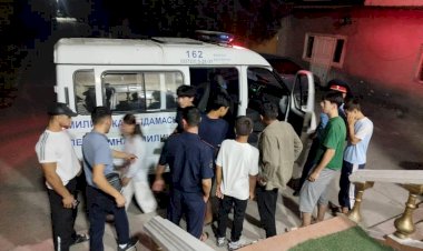 Жалал-Абадда түнкүсүн көчөдө жүргөн ондогон баланын ата-энесине айып пулдар салынды