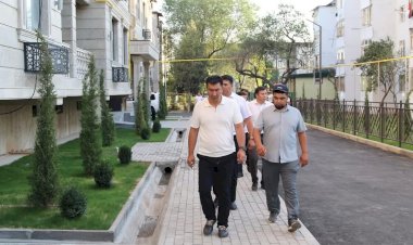 Облус жетекчиси Эгемендүүлүк майрамынын алкагында Сузак району жана Жалал-Абад шаарындагы ишке берилүүчү объекттерди көрүп чыкты