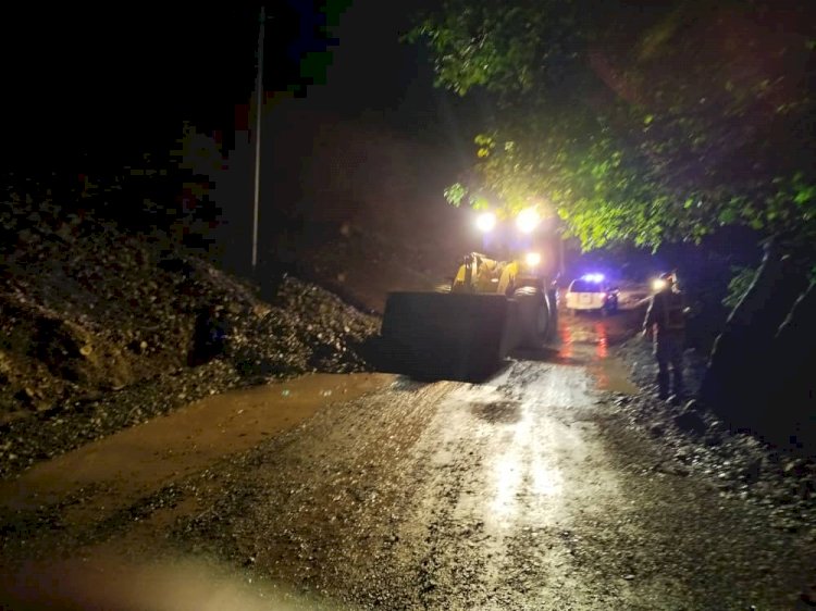 Аксыда нөшөрлөп жааган жаандан кийин сел жүрдү