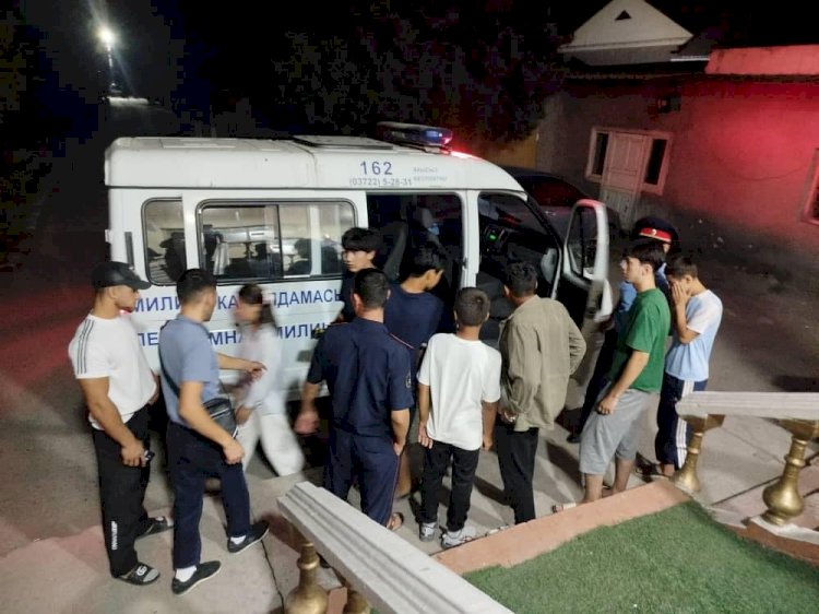 Жалал-Абадда түнкүсүн көчөдө жүргөн ондогон баланын ата-энесине айып пулдар салынды