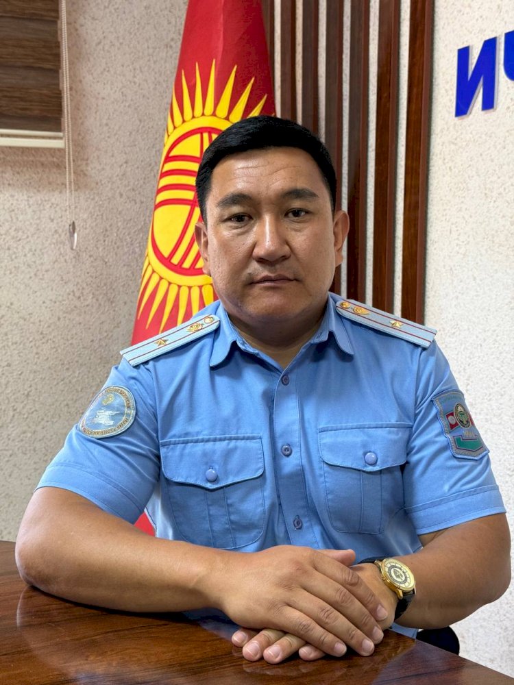 Нурбек Калдаров Жалал-Абад ШИИБдин башчысынын коомдук коопсуздук боюнча орун басары болуп дайындалды