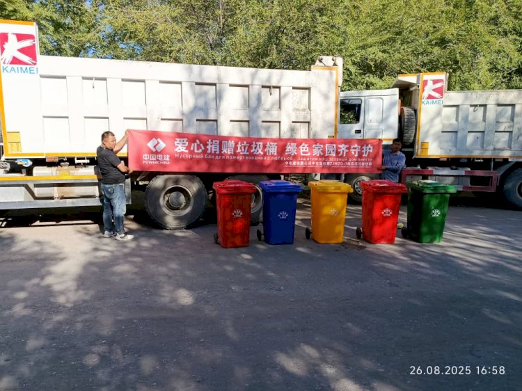 Тогуз-Торо районуна жаңы таштанды таштоочу урналар орнотулат