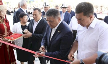 Жалал-Абад шаарында №14 Сатыбалды Давлетов атындагы жалпы билим берүүчү орто мектебинин кошумча имараты ачылды