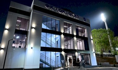 Токтогулда жаңы стадион ачылды (сүрөт баян)