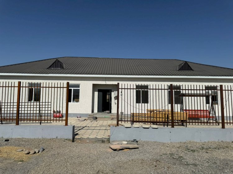 Сузакта майыптыгы бар жарандар үчүн реабилитациялык борбордун  курулушу 95%га аяктап калды