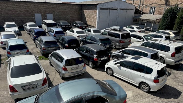 Жалал-Абад облусунда чет өлкөлүк номурлуу 1400дөй унаа мыйзамдаштырылды