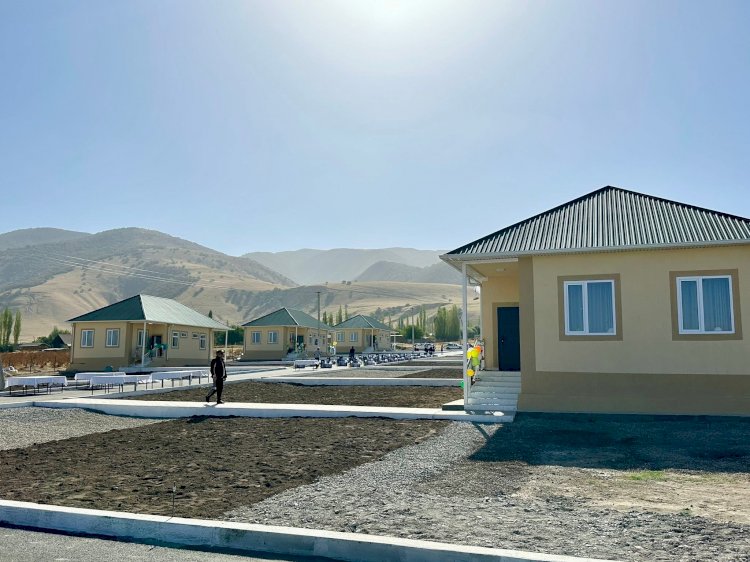 Жерге-Тал 16 батирлүү социалдык шаарча пайдаланууга берилди