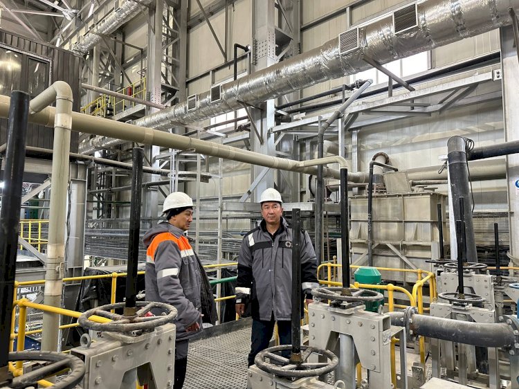 Облус жетекчиси “Жамгыр” алтын кенинде болду