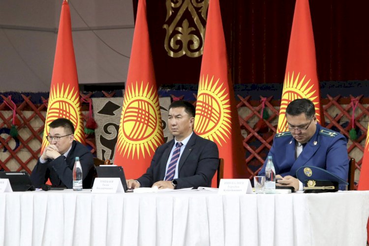 Тилек Текебаев Тогуз-Торо районунун тургундары менен жолугушту