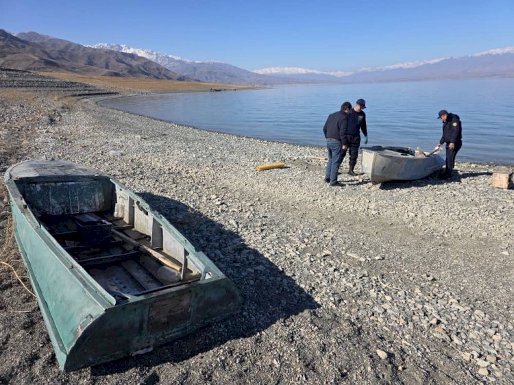 Токтогулда мыйзамсыз балык уулаган жарандар аныкталып, аларга 11 миң сом айып пул салынды.