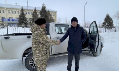 Чаткалдагы аскер комиссариатына жаңы кызматтык унаалар тапшырылды