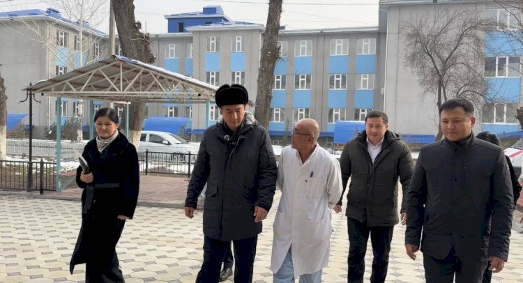 Тилек Текебаев облустук балдар клиникалык ооруканасынын ишмердүүлүгү менен таанышты