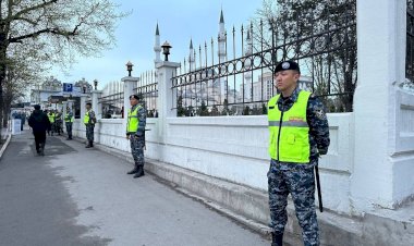 Орозо айтты майрамдоо учурунда коомдук тартипти 10 миңден ашуун милиция кызматкери камсыздайт