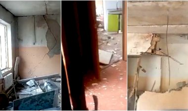 Ноокенде жарылуу болгон бала бакчанын имаратын бузуу иштери башталды