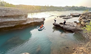 Аксыда Нарын дарыясына чөгүп кеткен баланы издөө иштери эки өлкөнүн аймагында уланууда
